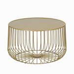 Кофейный столик Flat cage диаметр 65