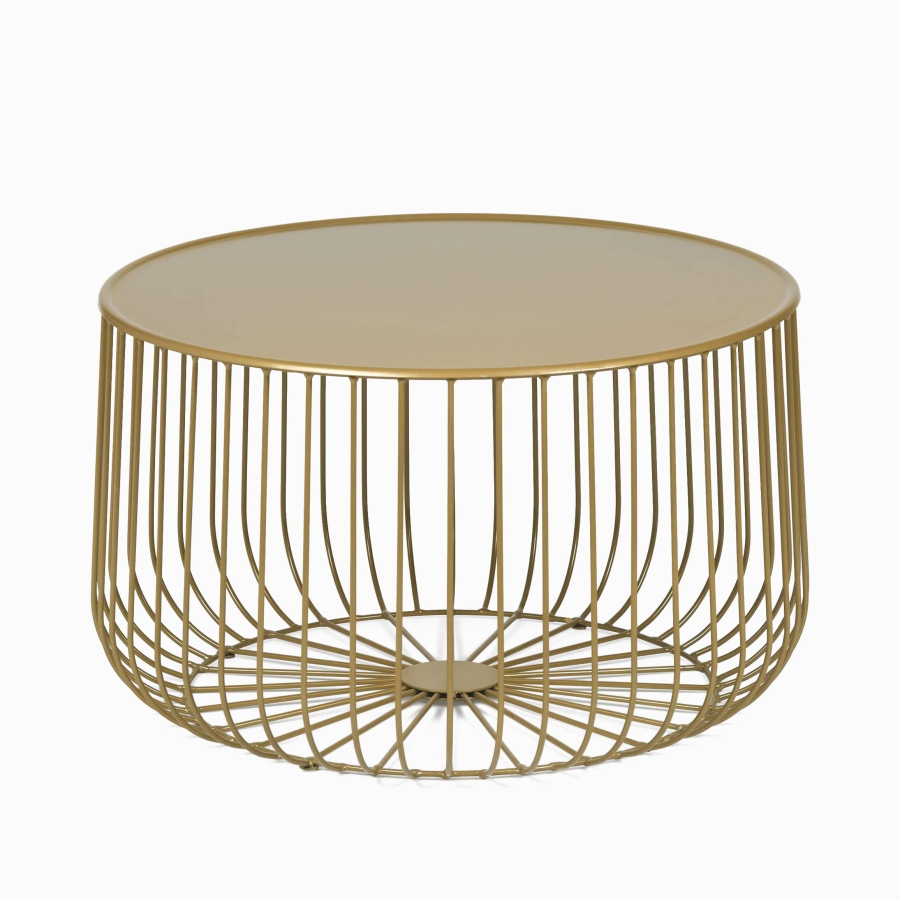 Кофейный столик Flat cage диаметр 65 Кофейный столик Flat cage диаметр 65