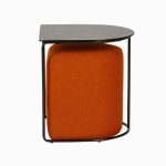 Кофейный столик с пуфом Eglens 44х42