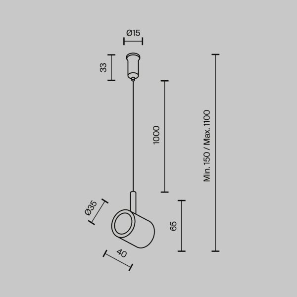 Комплектующие для трекового светильника Technical TRA154CSW-1B — изображение 5