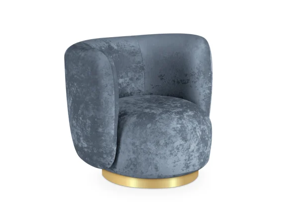 Кресло Lucca синий — изображение 2