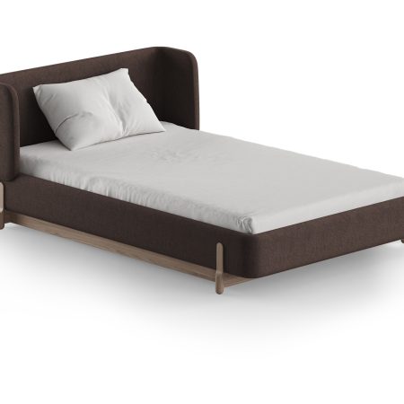 Кровать Basic спальное место 120*200 см (шоколад