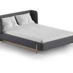 Кровать Basic спальное место 140*200 см (серый