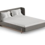 Кровать Basic спальное место 160*200 см (капучино