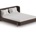 Кровать Basic спальное место 160*200 см (шоколад