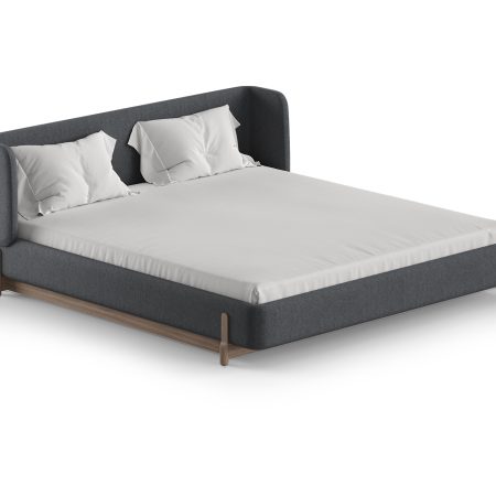 Кровать Basic спальное место 180*200 см (серый