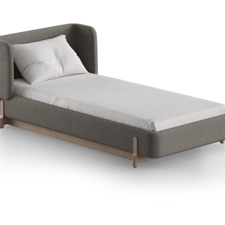 Кровать Basic спальное место 90*200 см (капучино