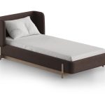 Кровать Basic спальное место 90*200 см (шоколад