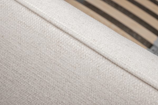 Кровать Palazzo 180 без мех.шенилл экрю Natur Ecru 215*240*90см — изображение 5