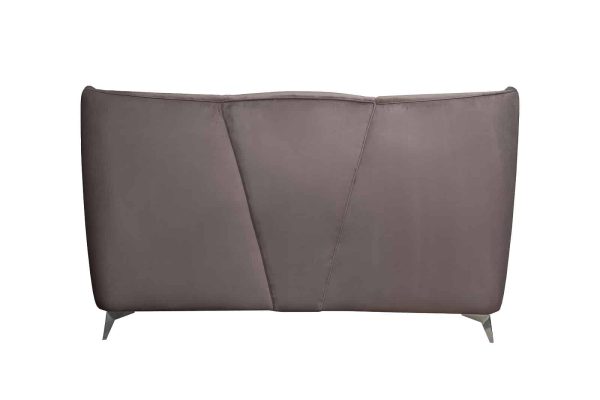 Кровать Siena без мех.велюр коричневый Colt1012-ROSKOR 199*222*116см — изображение 5