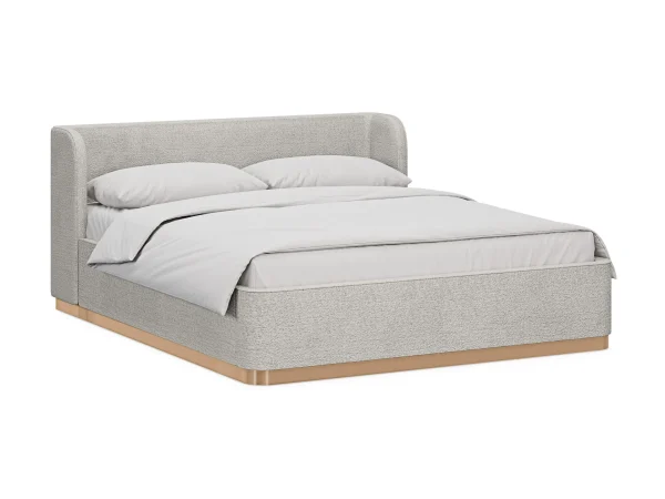 Кровать Vibe 1600 светло-серый — изображение 2