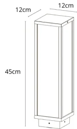 Ландшафтный светильник Arte Lamp POT A1631PA-1BK — изображение 3
