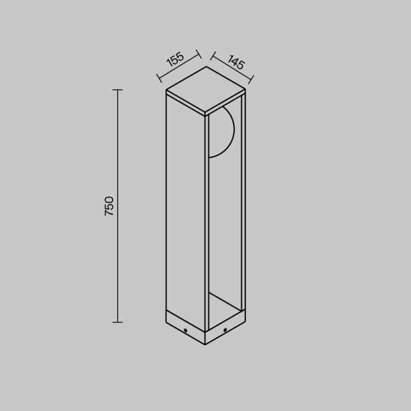 Ландшафтный светильник Outdoor O483FL-L10GF3K — изображение 2