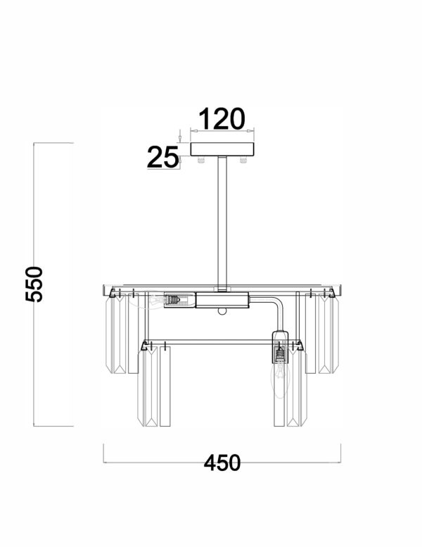 Люстра Freya FR11001PL-08CH — изображение 2