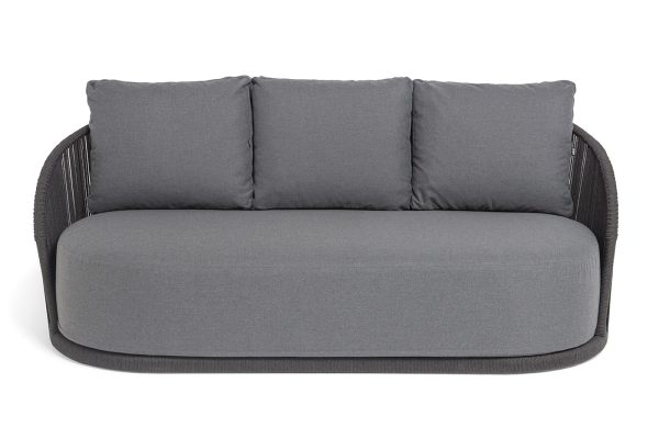 роуп темно-серый круглый