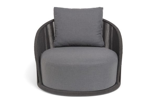 роуп темно-серый круглый