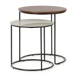 Набор кофейных столов Peyton диаметр 52/45 — изображение 2