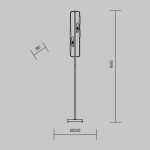 Напольный светильник (торшер) Maytoni MOD099FL-02G — изображение 3
