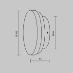 Настенный светильник (бра) Maytoni MOD461WL-L5BK — изображение 4