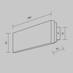 Настенный светильник (бра) Maytoni MOD461WL-L8BK — изображение 2