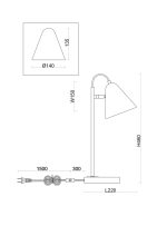 Настольный светильник Freya FR8001TL-01WG — изображение 2
