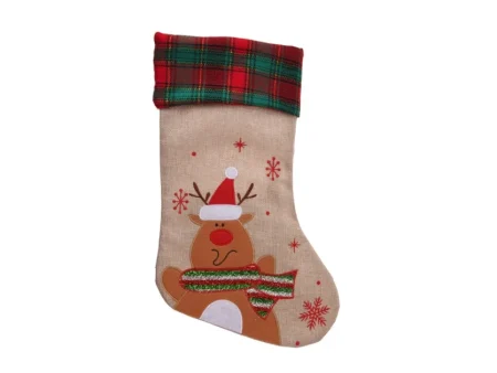 Носок для подарков Red Xmas