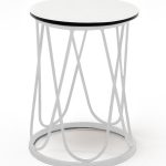 "Перу" журнальный стол из HPL круглый Ø40 H55