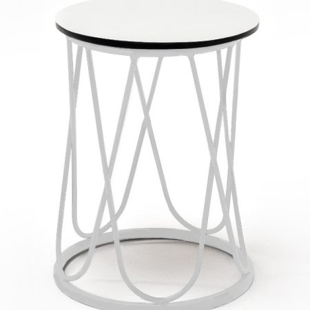 "Перу" журнальный стол из HPL круглый Ø40 H55