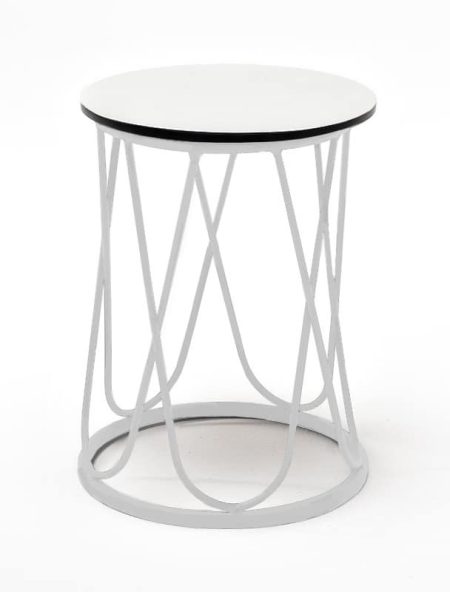 "Перу" журнальный стол из HPL круглый Ø40 H55