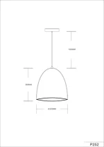 Подвесной светильник Arte Lamp CENTO A7083SP-1BJ — изображение 4