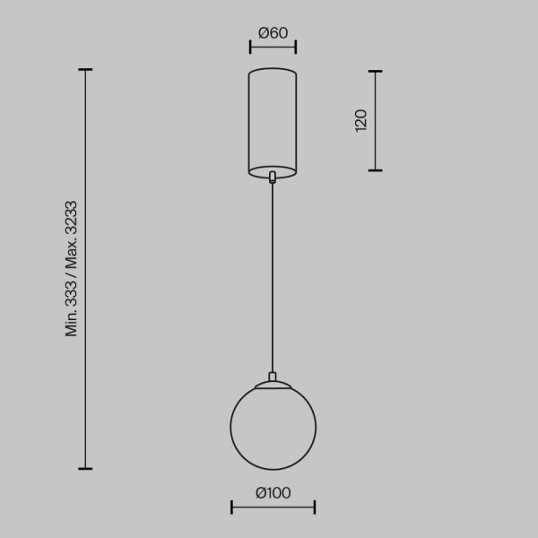 Подвесной светильник Maytoni MOD464PL-L5BSK — изображение 3
