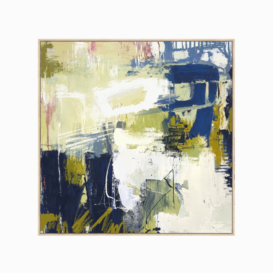 Постер Verda blue 120х120 Постер Verda blue 120х120