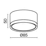 Потолочный светильник Technical C086CL-GX53-SRD-W — изображение 5