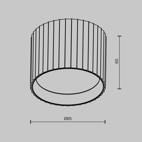 Потолочный светильник Technical C106CL-GX53-W — изображение 3