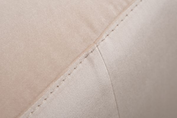 Пуф Mario вельвет св.бежевый Velv ECRU 42*42*44см — изображение 3