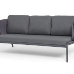 "Ронда" диван 3-местный плетеный из роупа