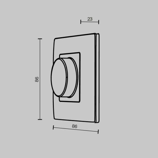 Роторная панель управления Lighting control 731003 — изображение 2