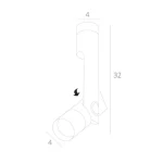 Спот Arte Lamp ORION A2514PL-1WH — изображение 5