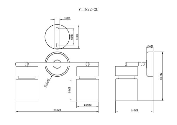 Спот Moderli V11822-2C Almero — изображение 3