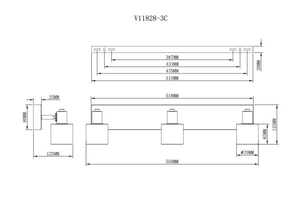 Спот Moderli V11828-3C Malet — изображение 3