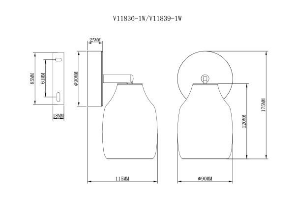 Спот Moderli V11836-1W Adalina — изображение 3