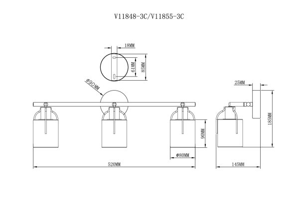 Спот Moderli V11848-3C Inari — изображение 3