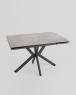 Стол раскладной Marmer 120-180*80*76 керамика антрацит — изображение 2