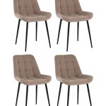 Стул Флекс Original велюр мокка 4 шт.