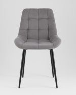 Стул Флекс Original велюр серый 4 шт. — изображение 3