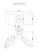 Светильник настенный Moderli V11810-2W Metalicana — изображение 3