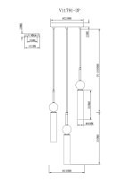 Светильник подвесной Moderli V11791-3P Illis — изображение 3