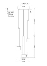 Светильник подвесной Moderli V11825-3P Malet — изображение 3