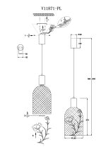 Светильник подвесной светодиодный Moderli V11871-PL Ophelia — изображение 3