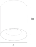 Точечный накладной светильник Arte Lamp FACILE A5112PL-1WH — изображение 2